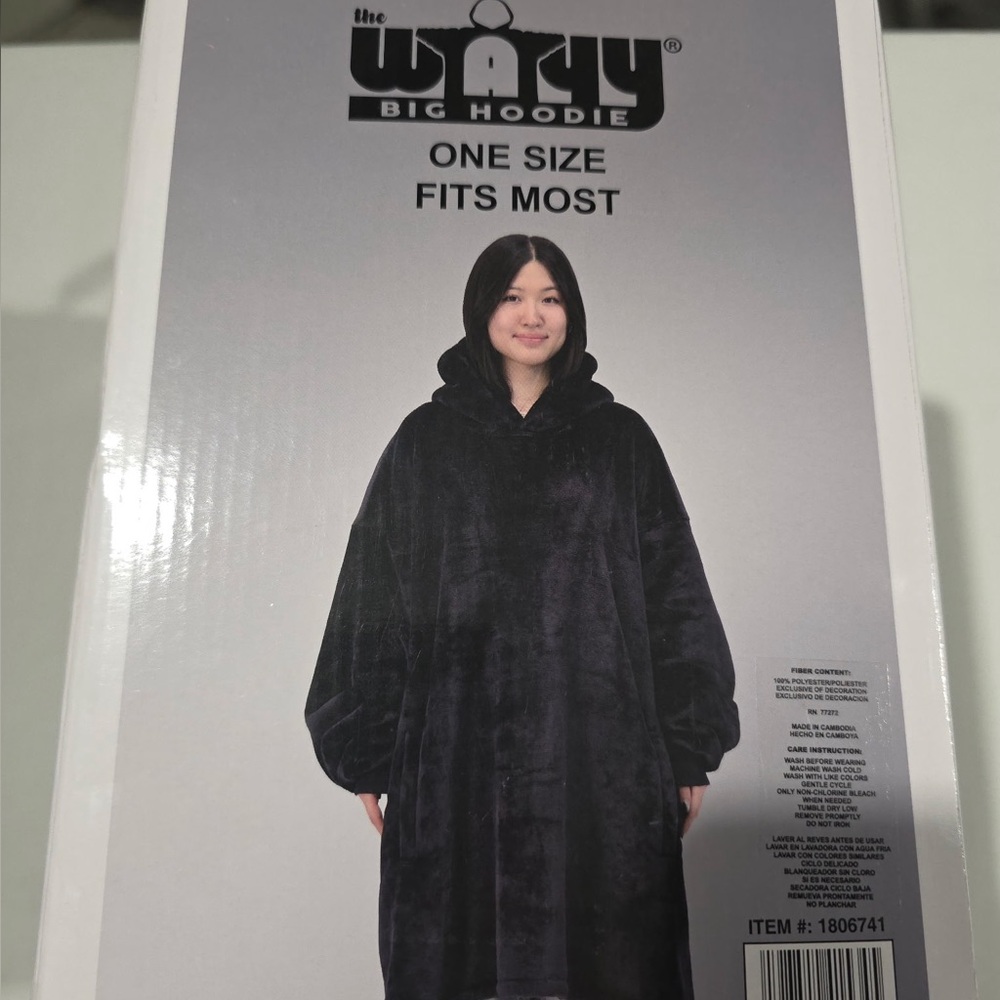 Big Hoodie - Black